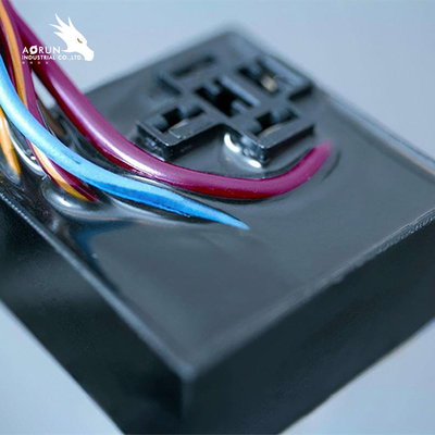 LED PCB 실리콘 전자적 접착제 이중 구성물 접착제 낮은 휘발성 복합물질