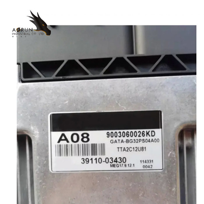 현대 3911003430을 위한 MEG17.9.12.1 ECU 엔진 컴퓨터 보드 A08 9003060026KH