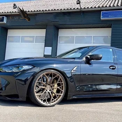 위힐우스 단조 휠은 BMW M3 M4 Z4 328 M8 M5 330 X5 X6 림을 위해 19 20 21 22 인치의 가장자리를 붙입니다